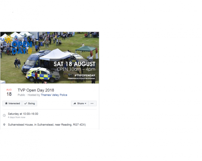 Thames Valley Police Open Day